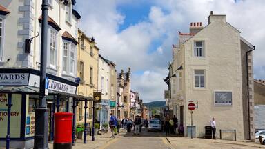 Conwy which includes street scenes
