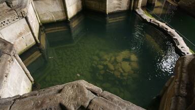 St Winefride's Well in the Welsh town of Holywell one of the oldest pilgrimage sites in Great Britain dated to the 12th century and described as one of the seven wonders of Wales