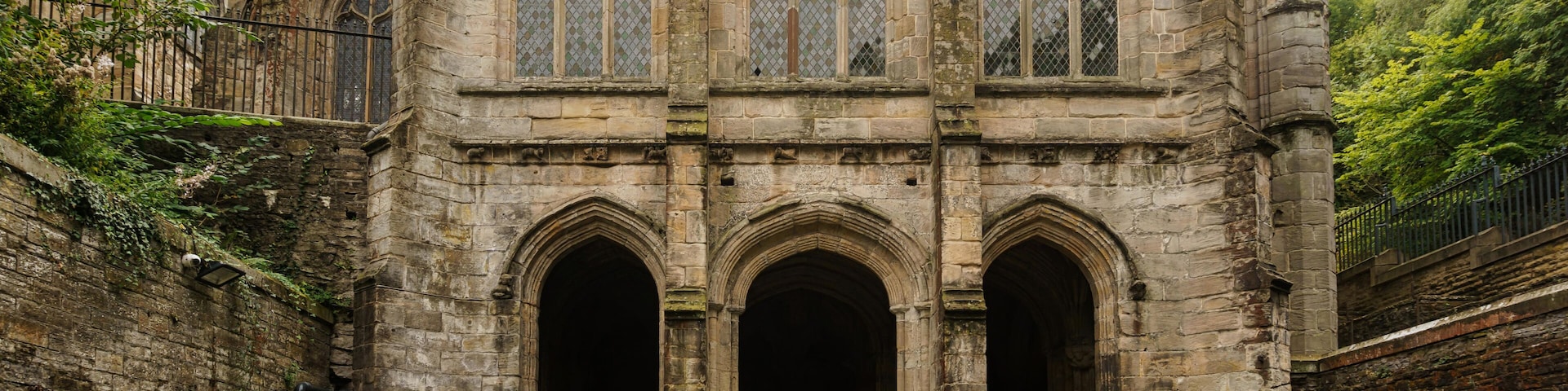 St Winefride's Well in the Welsh town of Holywell one of the oldest pilgrimage sites in Great Britain dated to the 12th century and described as one of the seven wonders of Wales