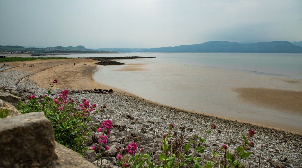 Looking over at West Shore Beach from The Great Orme Llandudno.