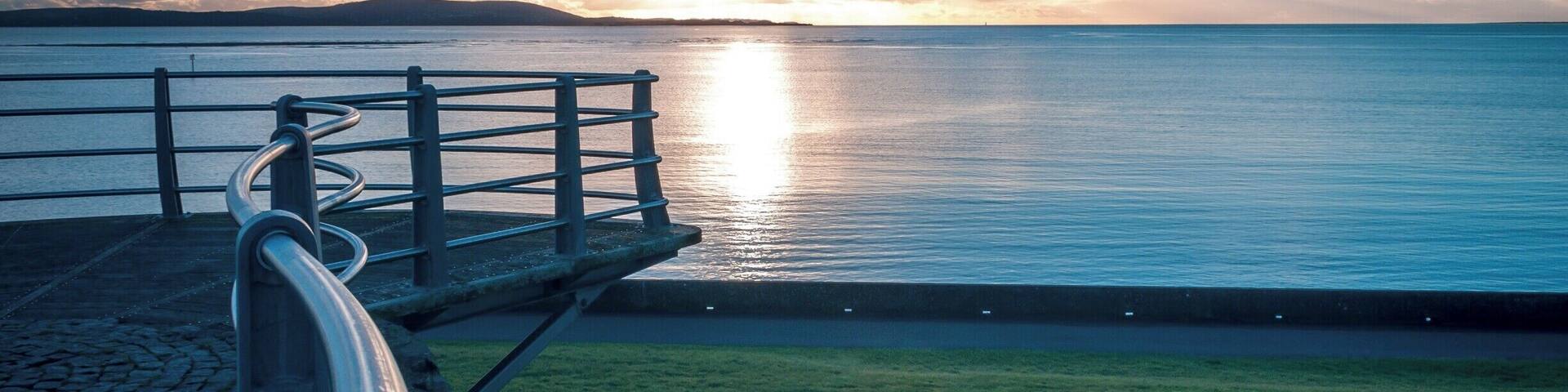 Serenity awaits the spectator from this viewpoint, but remember to wrap up warm during the winter.