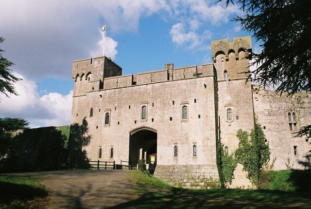 Caldicot Castle entrance