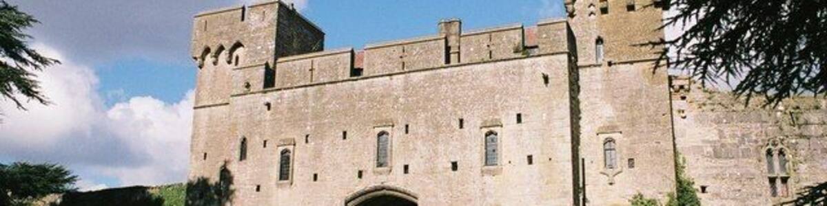 Caldicot Castle entrance