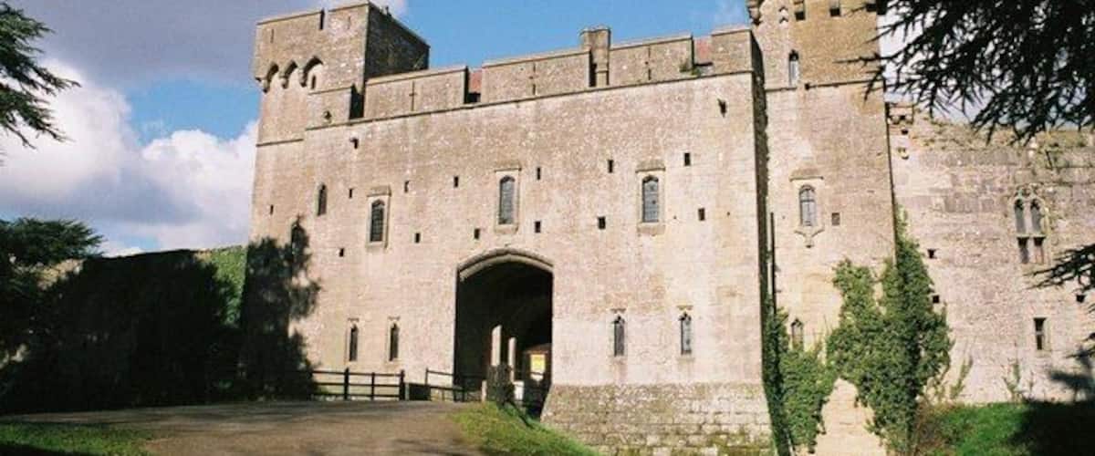 Caldicot Castle entrance