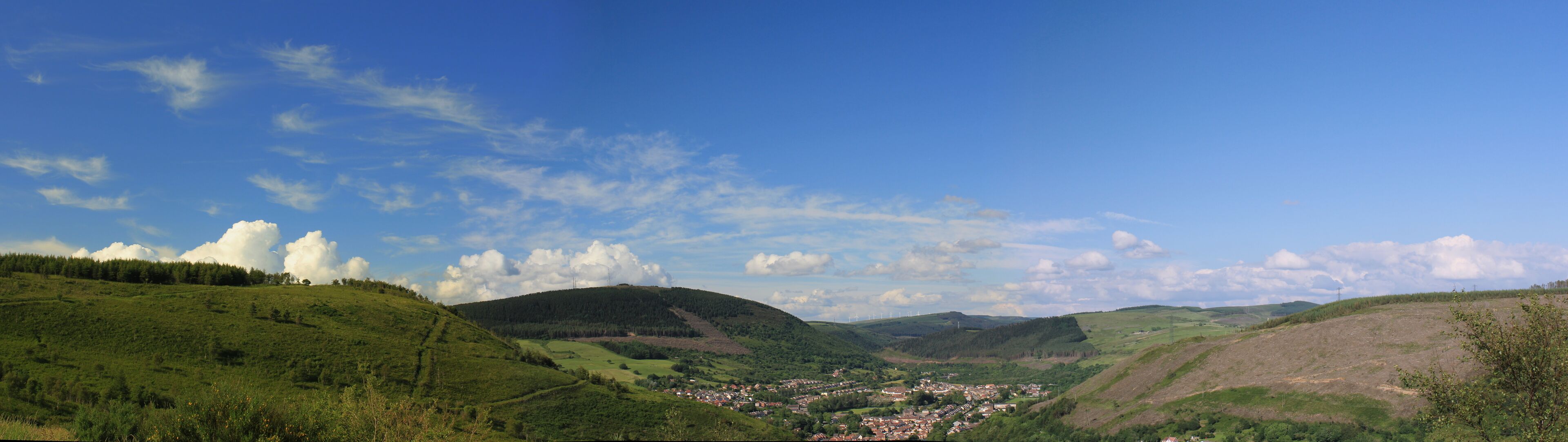 Cwmavon Panorama from Mynydd Dinas