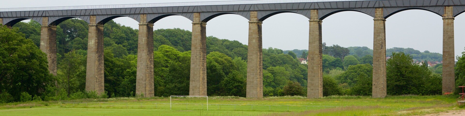 Wrexham which includes a bridge