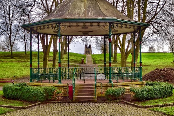 The Bandstand at Bellevue Park Wrexham