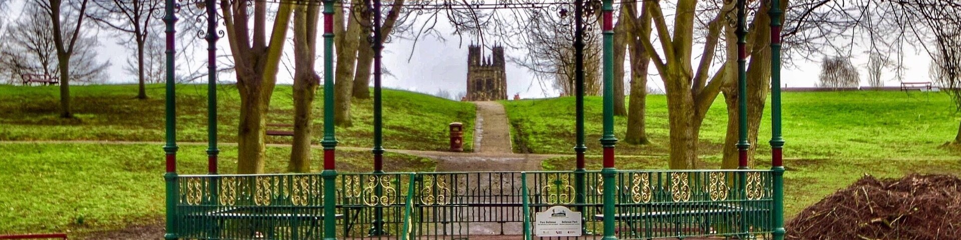The Bandstand at Bellevue Park Wrexham