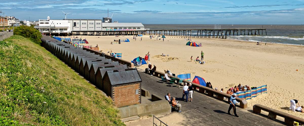 Claremont Pier, Lowestoft, Suffolk, Britain