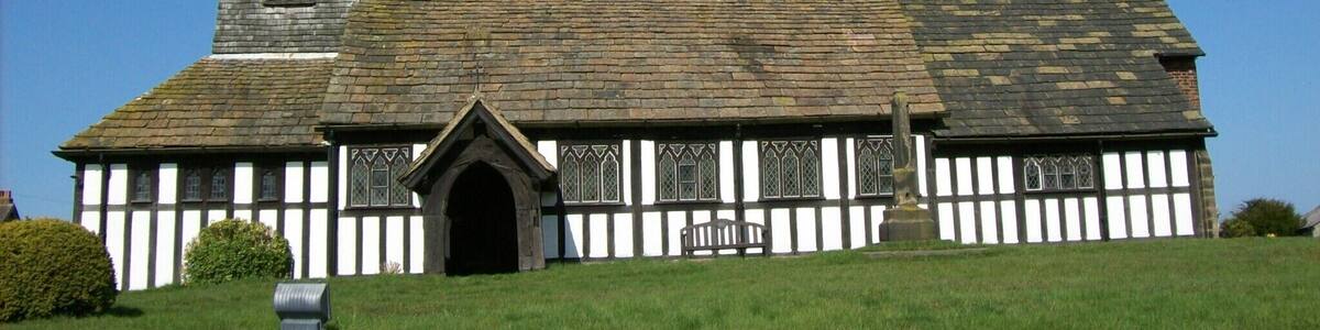 Marton church, from south