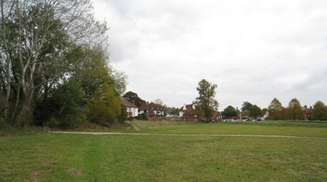 The Moor - Cookham A small area of flood plain owned by The National Trust. Was this a smart move in the past to avoid the cost of maintaining flood defences?