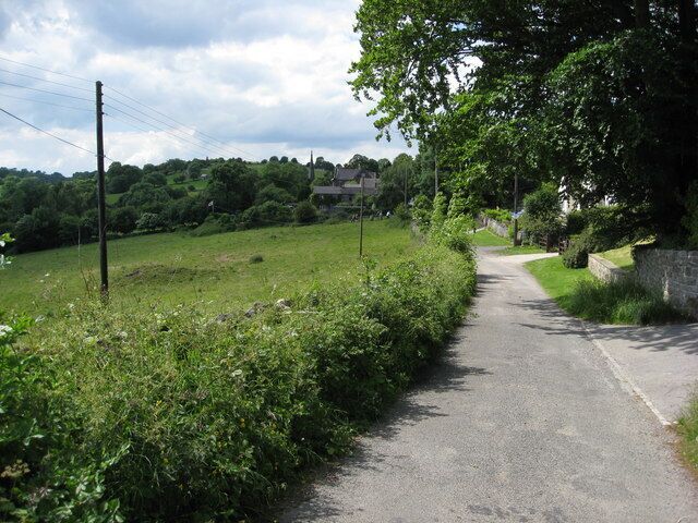 Bonsall - Church Street view back to Village