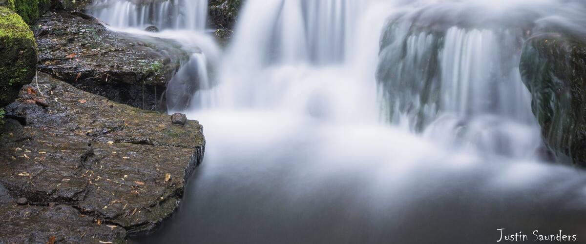 waterfalls , using lee filters to create soft water