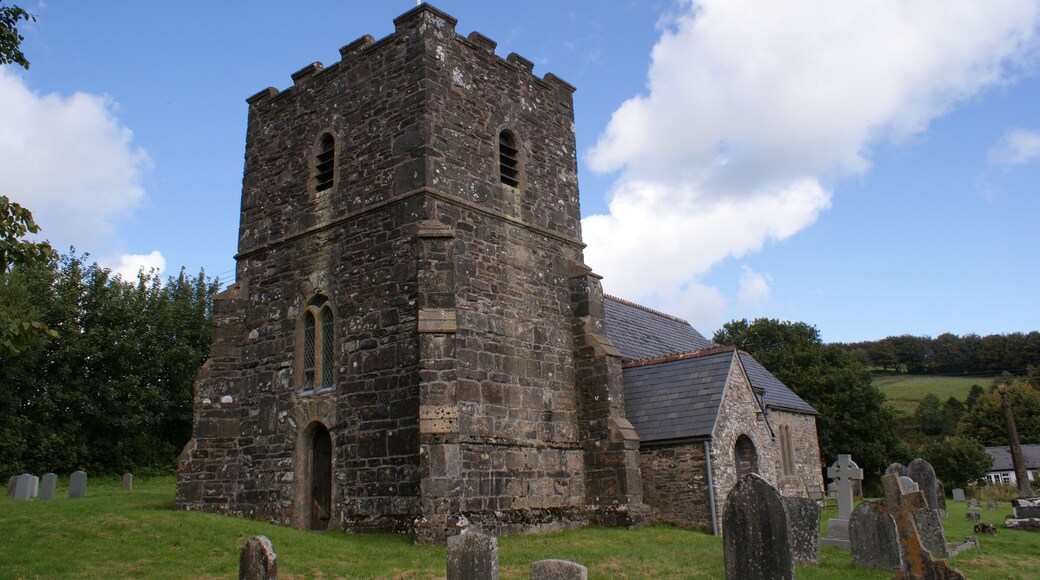 12th Century Norman Church at Withypool, North Devon, 09/12.