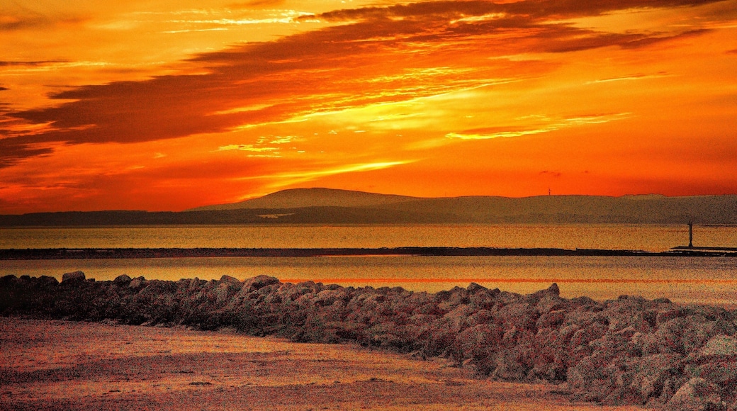 Morecambe bay sunset.