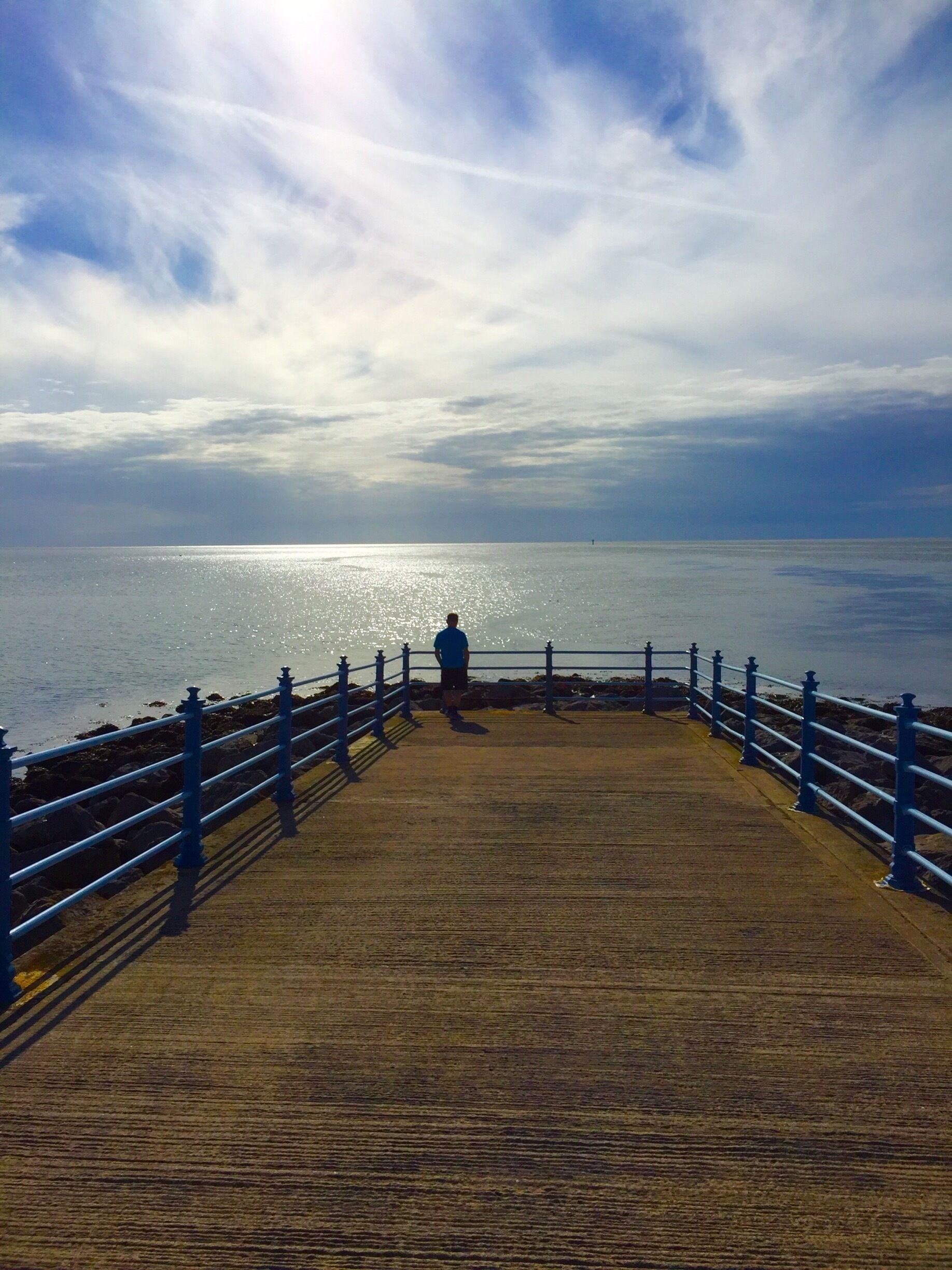 Looking across Morecambe bay towards Barrow 