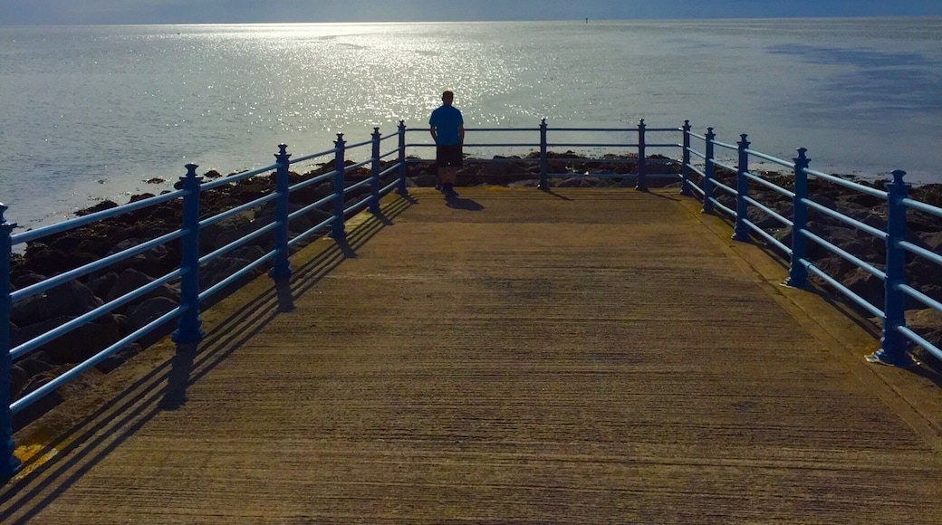 Looking across Morecambe bay towards Barrow