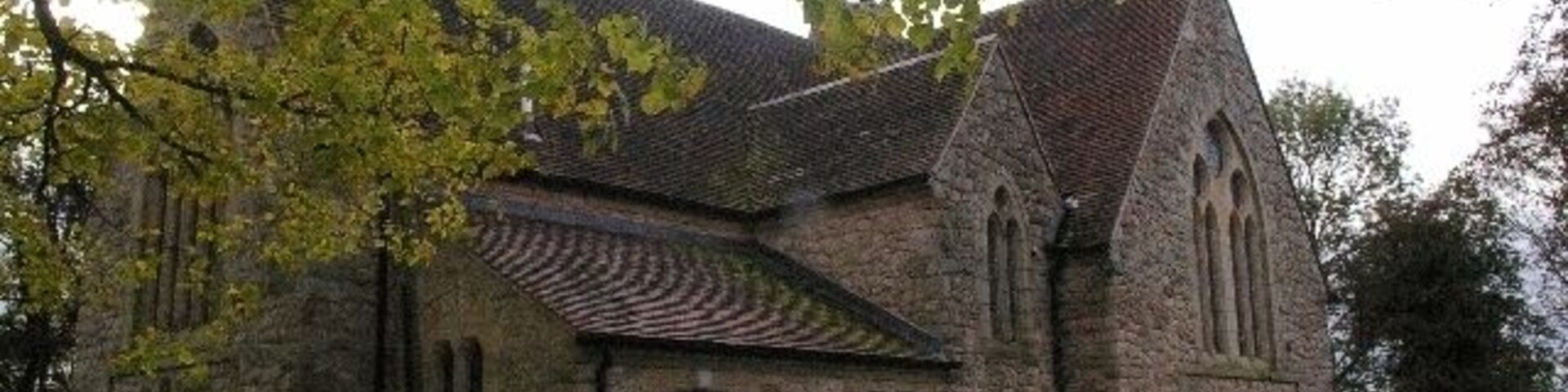 St. Oswald's Church, Worleston after the restoration Showing how well the repair work has been done