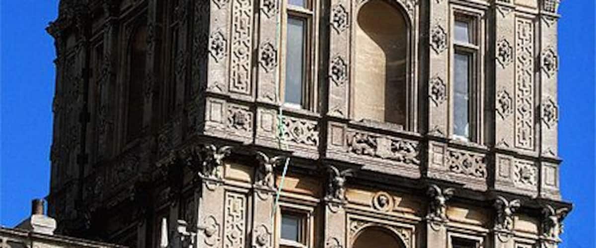 Highclere Castle — the Main Tower. in Hampshire.