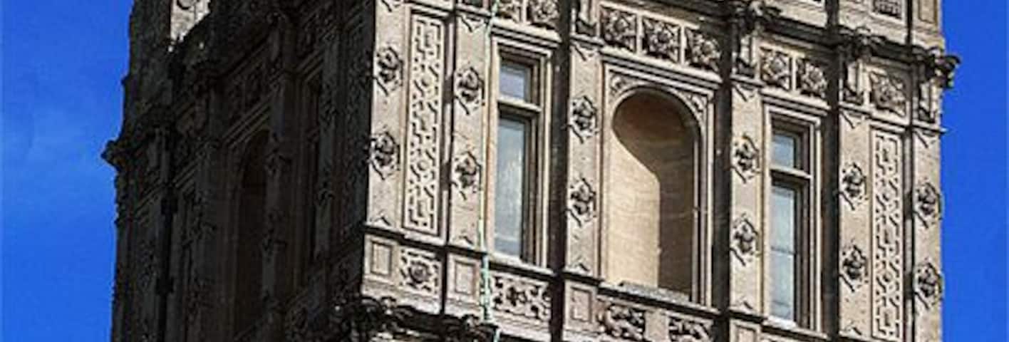 Highclere Castle — the Main Tower. in Hampshire.