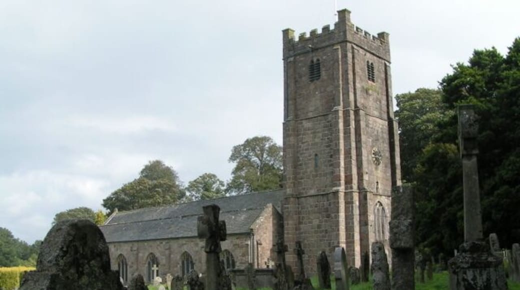 Chagford church and churchyard