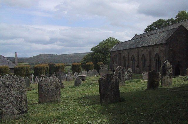 Chagford churchyard