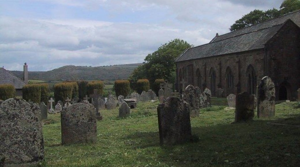 Chagford churchyard