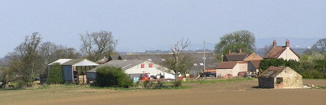 Hope House Farm. From High Side Bank.