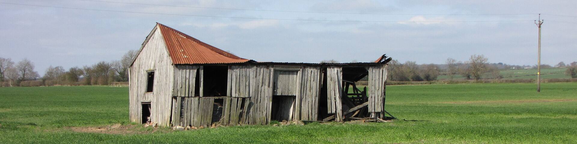 Going Going ..... How long? Seen from the road between Thornton-le-Moor and South Otterington. The East Coast Main Line is just out of frame to the left.