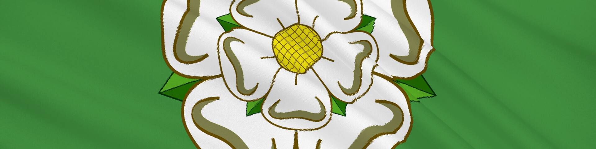 Flag of North Yorkshire county, England