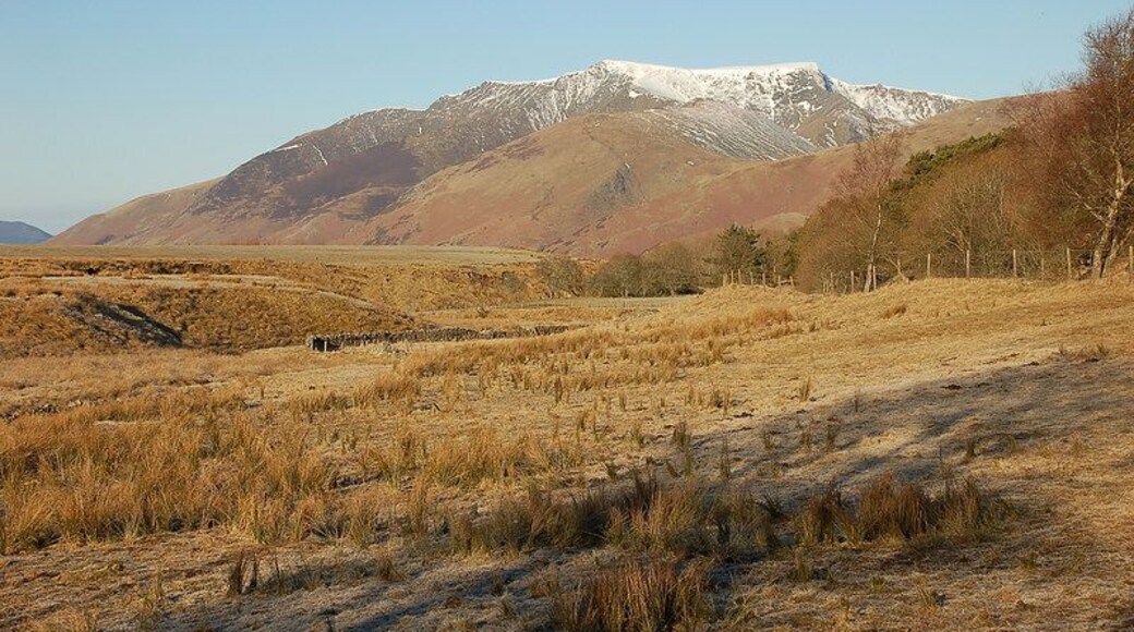 Blencathra from Troutbeck Morning sun after frost with the promise of a good day on the fells.