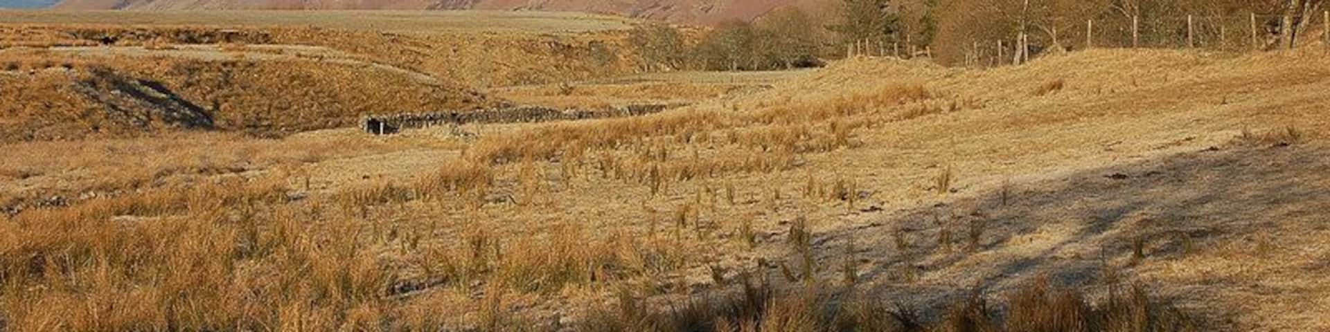Blencathra from Troutbeck Morning sun after frost with the promise of a good day on the fells.