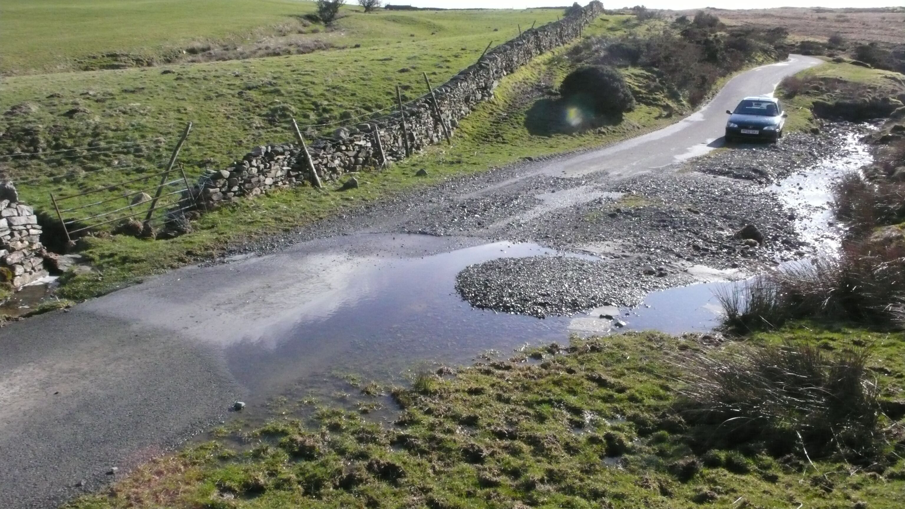 Stream above Eskew Beck