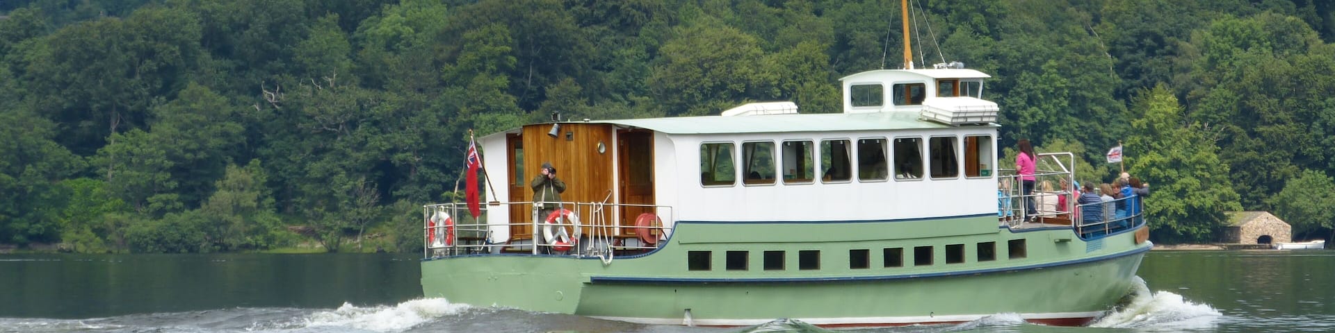 MV Lady Wakefield leaving Howtown for Pooley Bridge