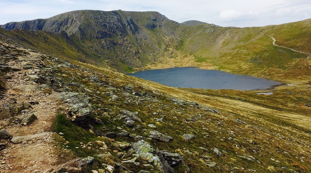 Helvellyn at 700 meters high
