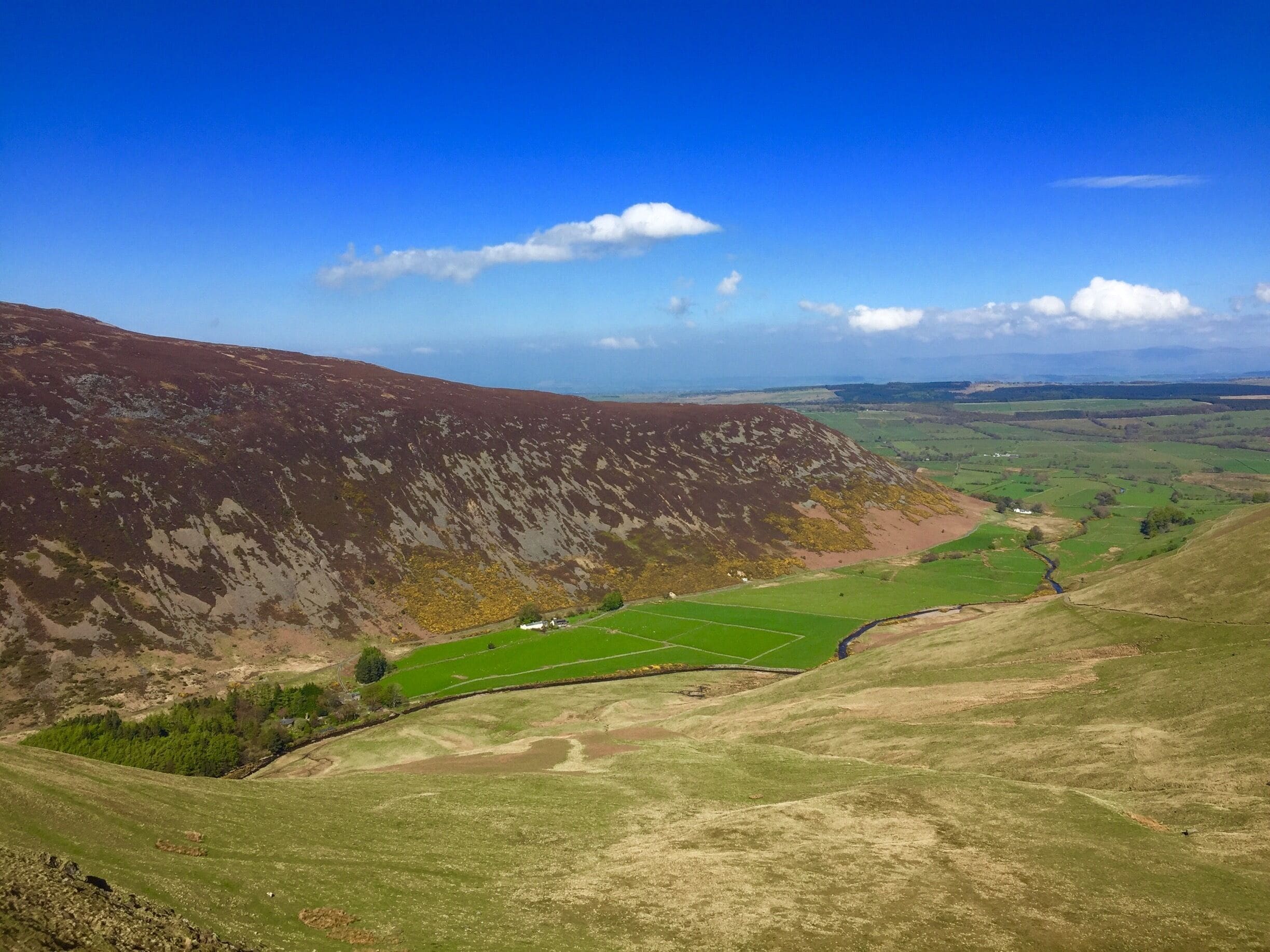 Lovely Mosedale on the north east edge of the fells