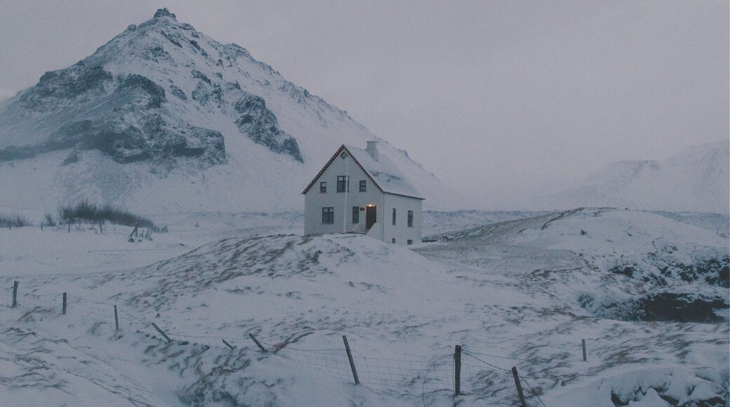 Freezing mornings on the Icelandic coast #takeahike