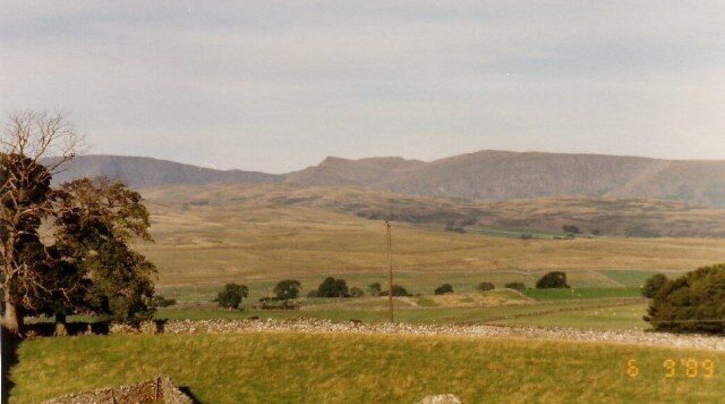 Kidsty Pike from Croft Hill. Croft Hill is a little SW of Shap, between the railway and the M6