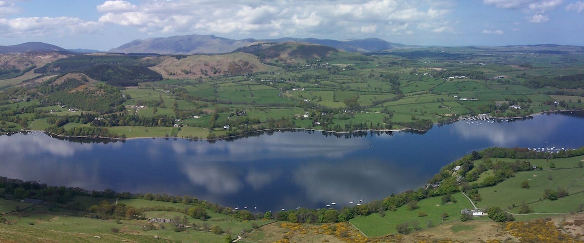 Panorama Ullswater from Arthurs Pike