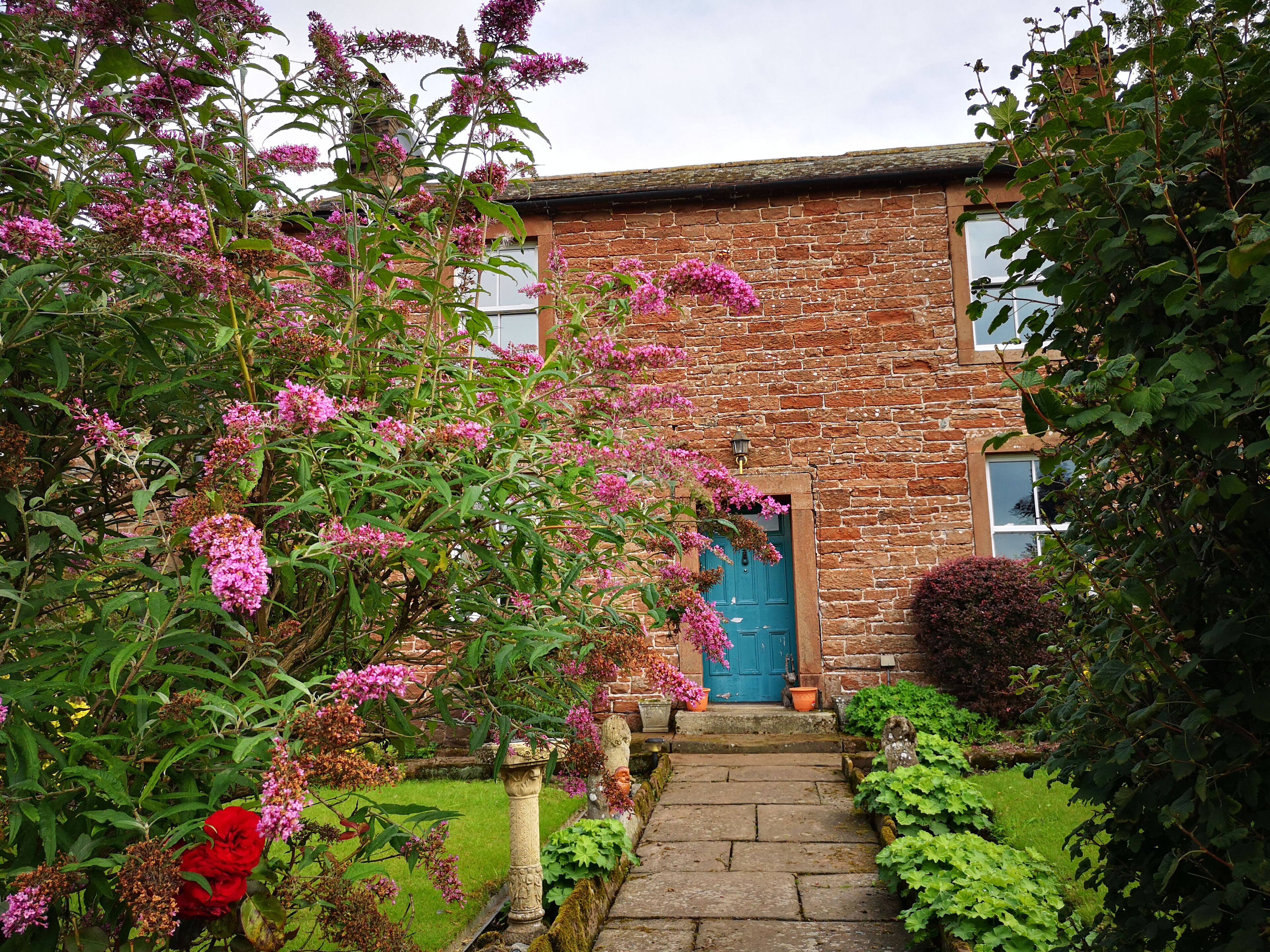 Eden valley cottages made from the Rosey local sandstone. So pretty.