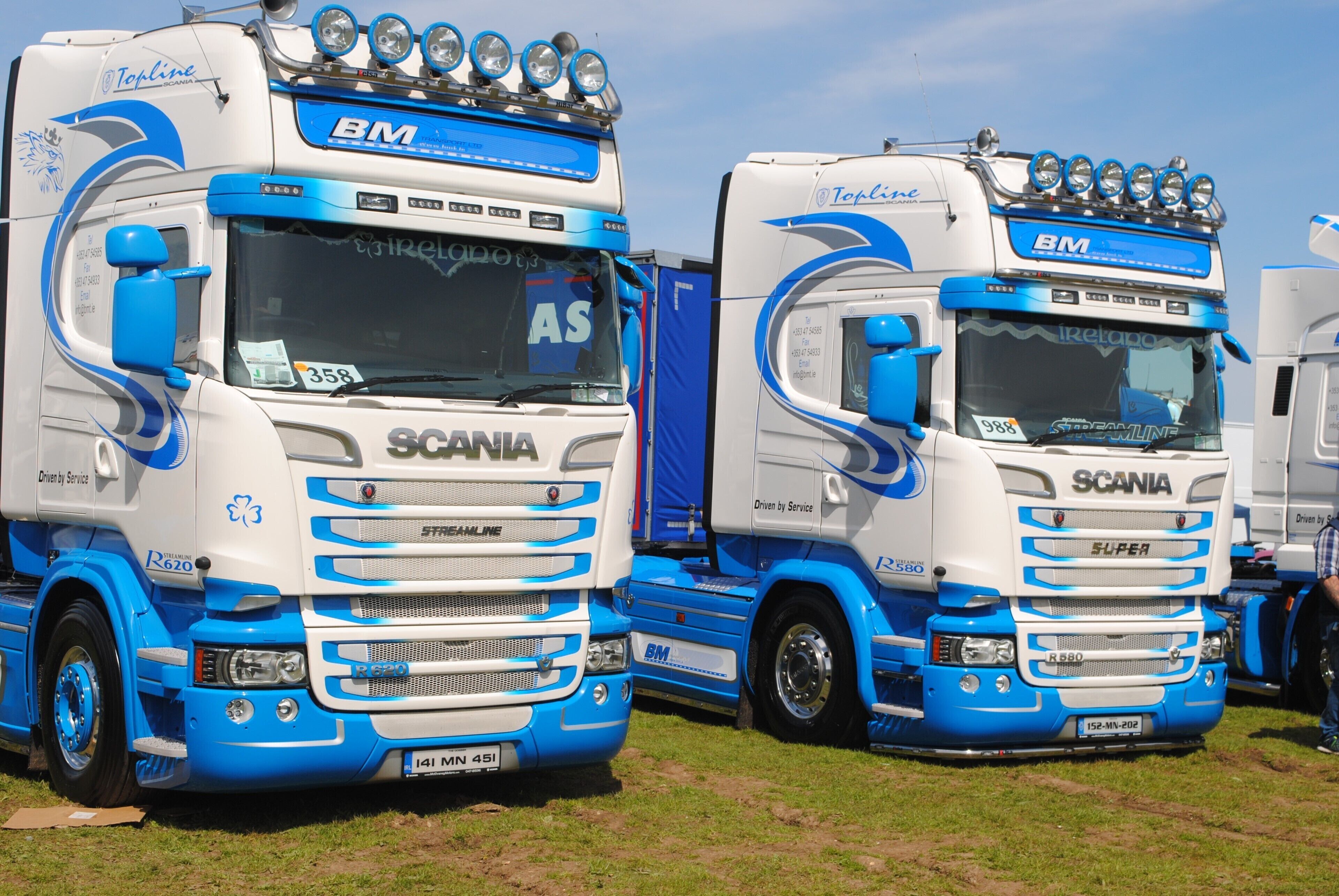 Europes Largest Truck Festival - held yearly at Peterborough.  Truckfest is a transport festival in the United Kingdom centred on trucks and the haulage industry. The main Truckfest event is held in Peterborough at the East of England Showground, and is billed as the biggest get-together in the lorry-driving calendar. The Peterborough event celebrated its silver anniversary in 2007 The Peterborough show is served by Truckfest FM. 

#BVSBlue