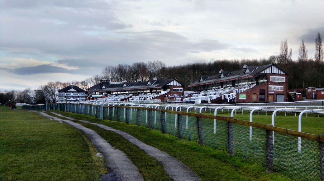 Pontefract racecourse grandstand