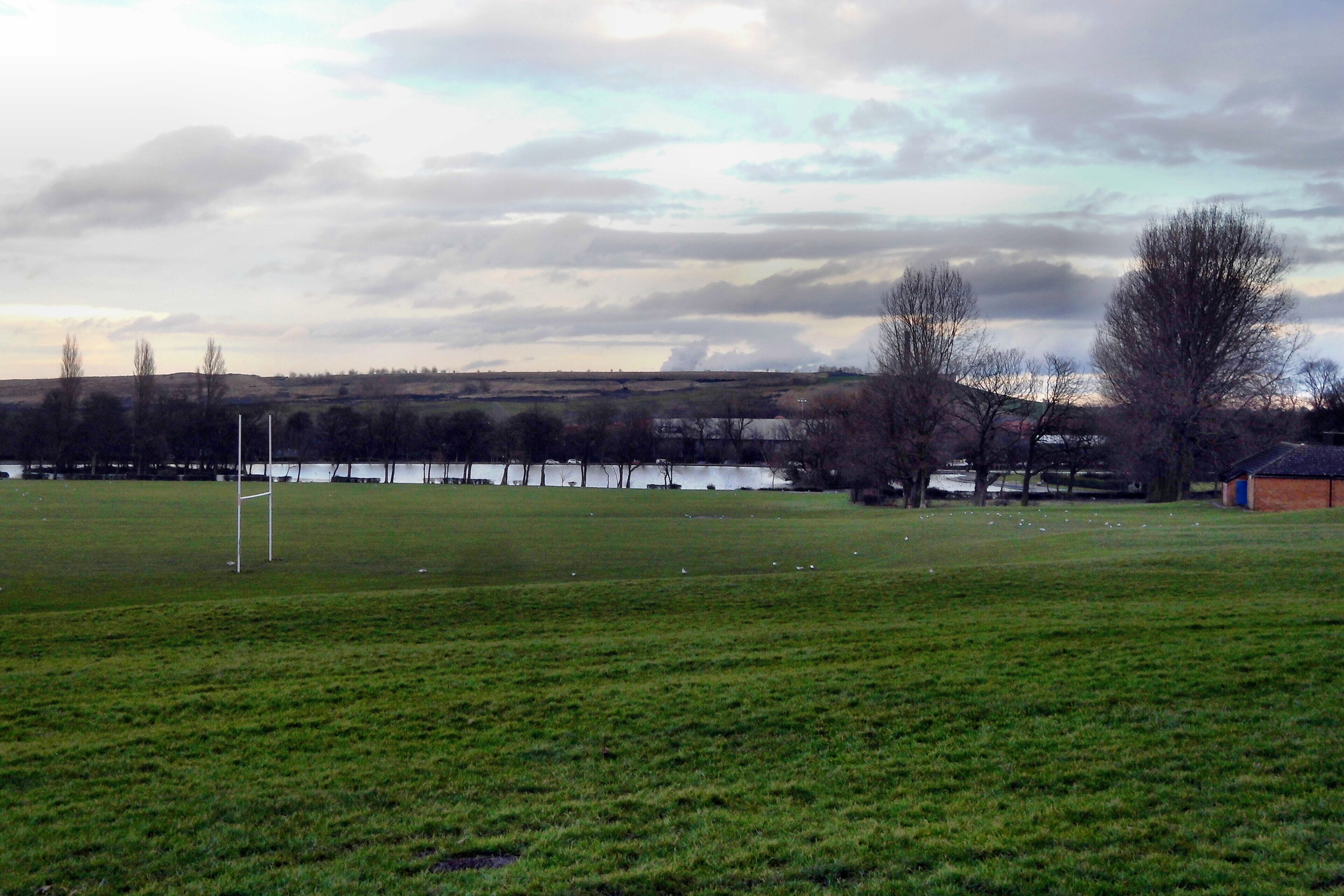 Pontefract park sports fields and lake