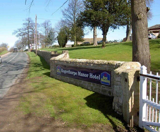 Rogerthorpe Manor Hotel Near to Badsworth West Yorkshire.