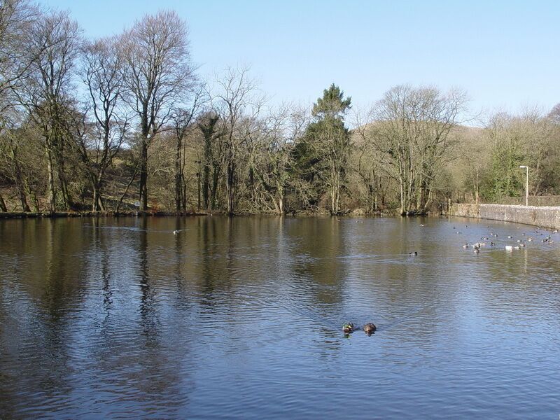 Reservoir For Kirk Mills The mills became a chair manufacturing works, now sadly finished.