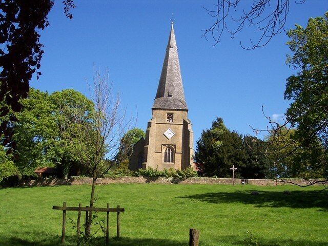 Scorton church from Gubberford Lane