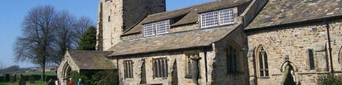 Parish Church, Ribchester, near to Ribchester, Lancashire, Great Britain. Taken on Easter Sunday 2009