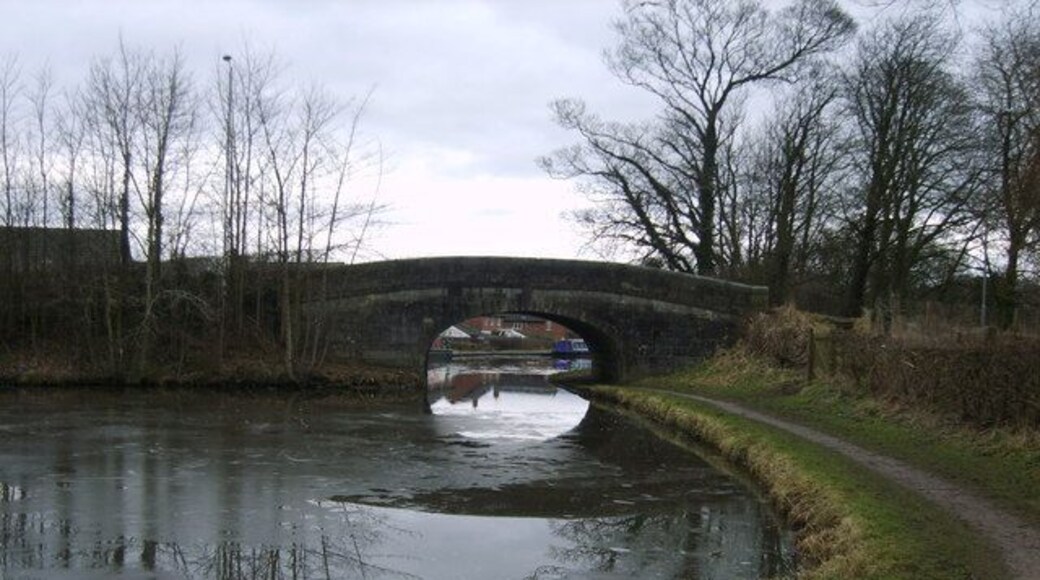 Canal Bridge At Garstang carries the B6430 into Garstang at Bonds