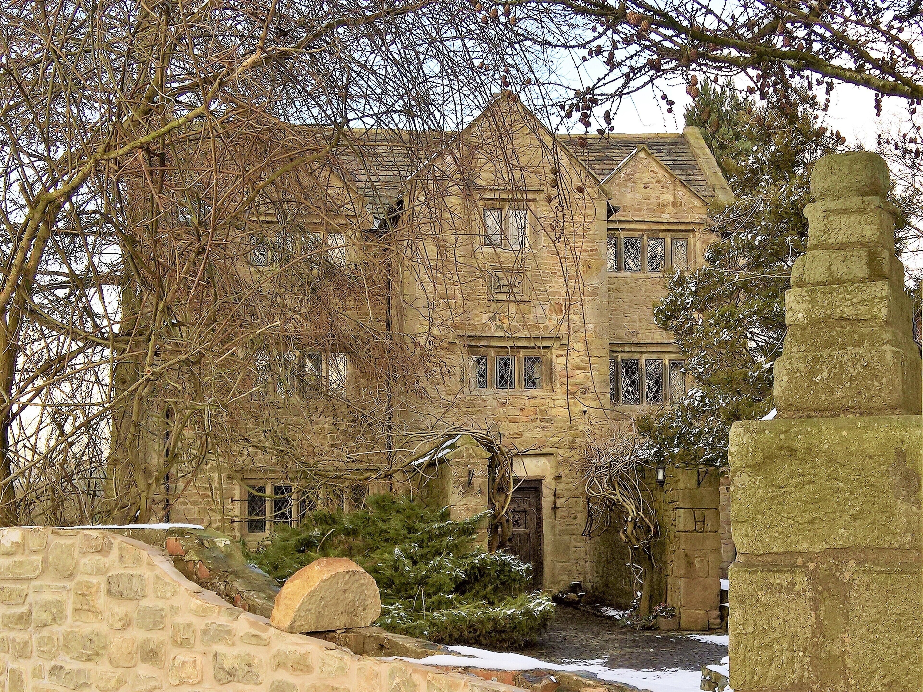 New Hall in Clayton-le-Dale was built in 1665 so is actually quite old.