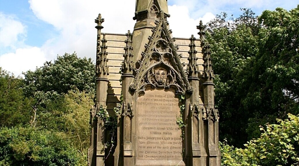 The Birley Monument in Kirkham Parish Church